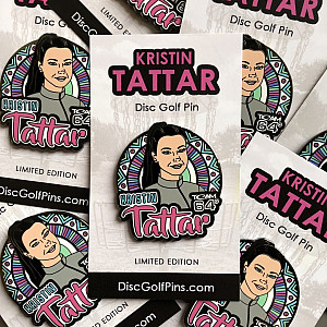 Kristin Tattar Disc Golf Pin