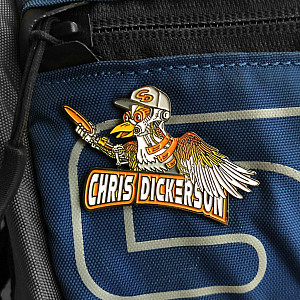 Chris Dickerson Disc Golf Pin