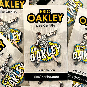 Eric Oakley Disc Golf Pin