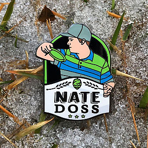 Nate Doss Disc Golf Pin