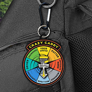 Crazy Caddy Game Keychain